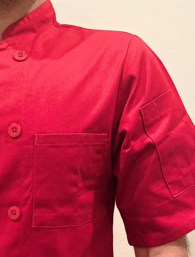 Short Sleeve Chef Coat