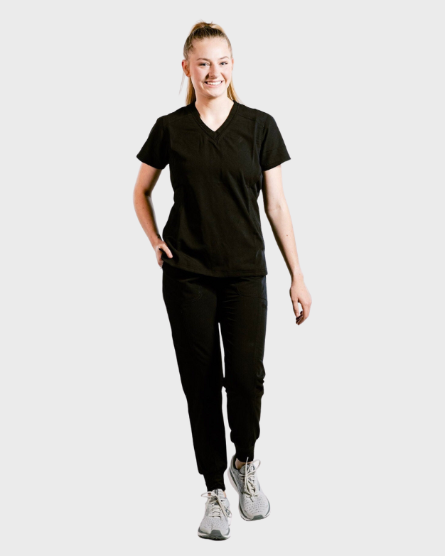 Stretch V-Neck Scrub Top